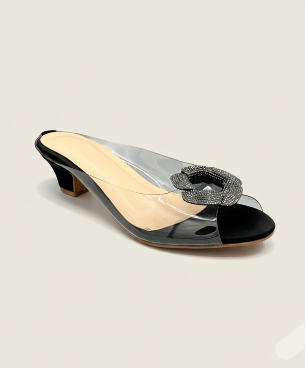 CrystalLoop Block Heels