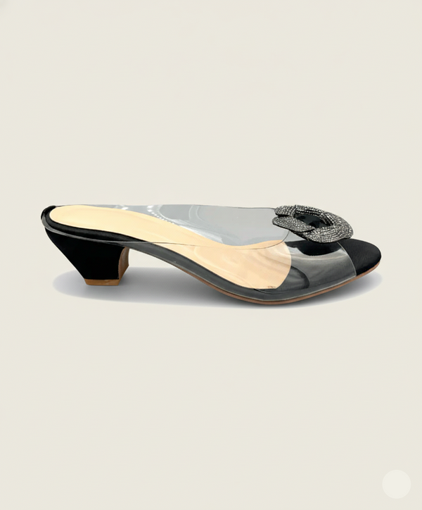 CrystalLoop Block Heels